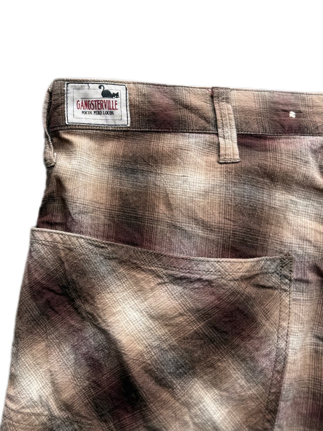 갱스터빌 옴브레 체크팬츠 XL(-37in) 상품이미지5