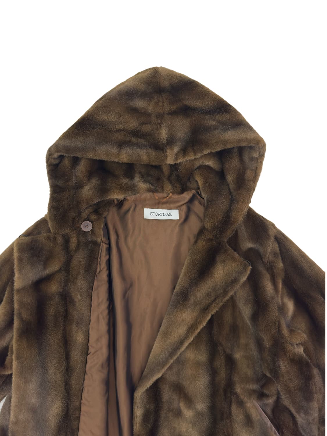 Sportmax Faux Mink fur Hooded Coat / 42 상품이미지6