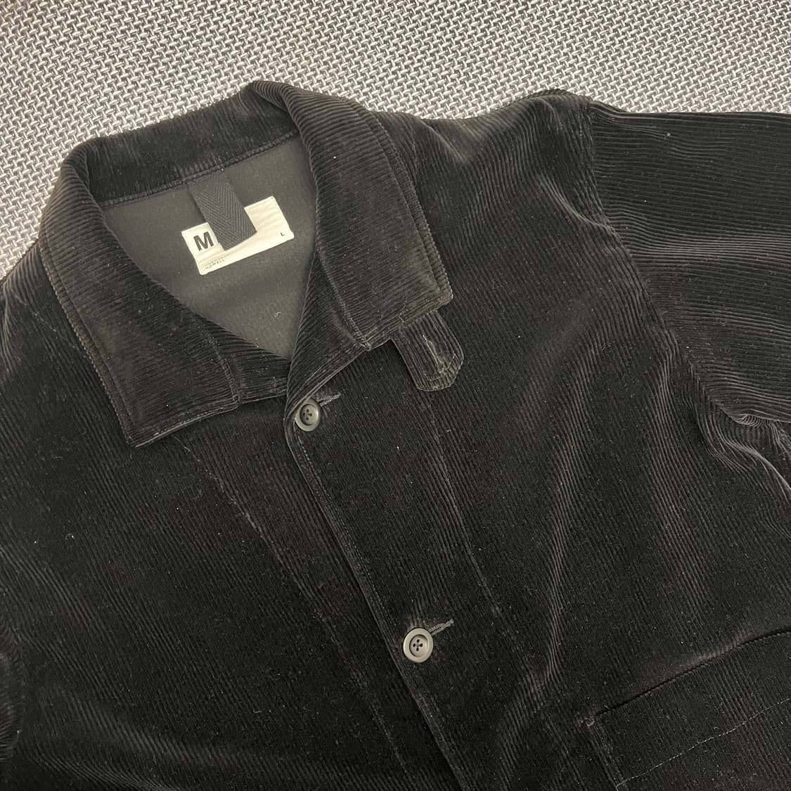 MHL 코듀 자켓 블랙 L 상품이미지3