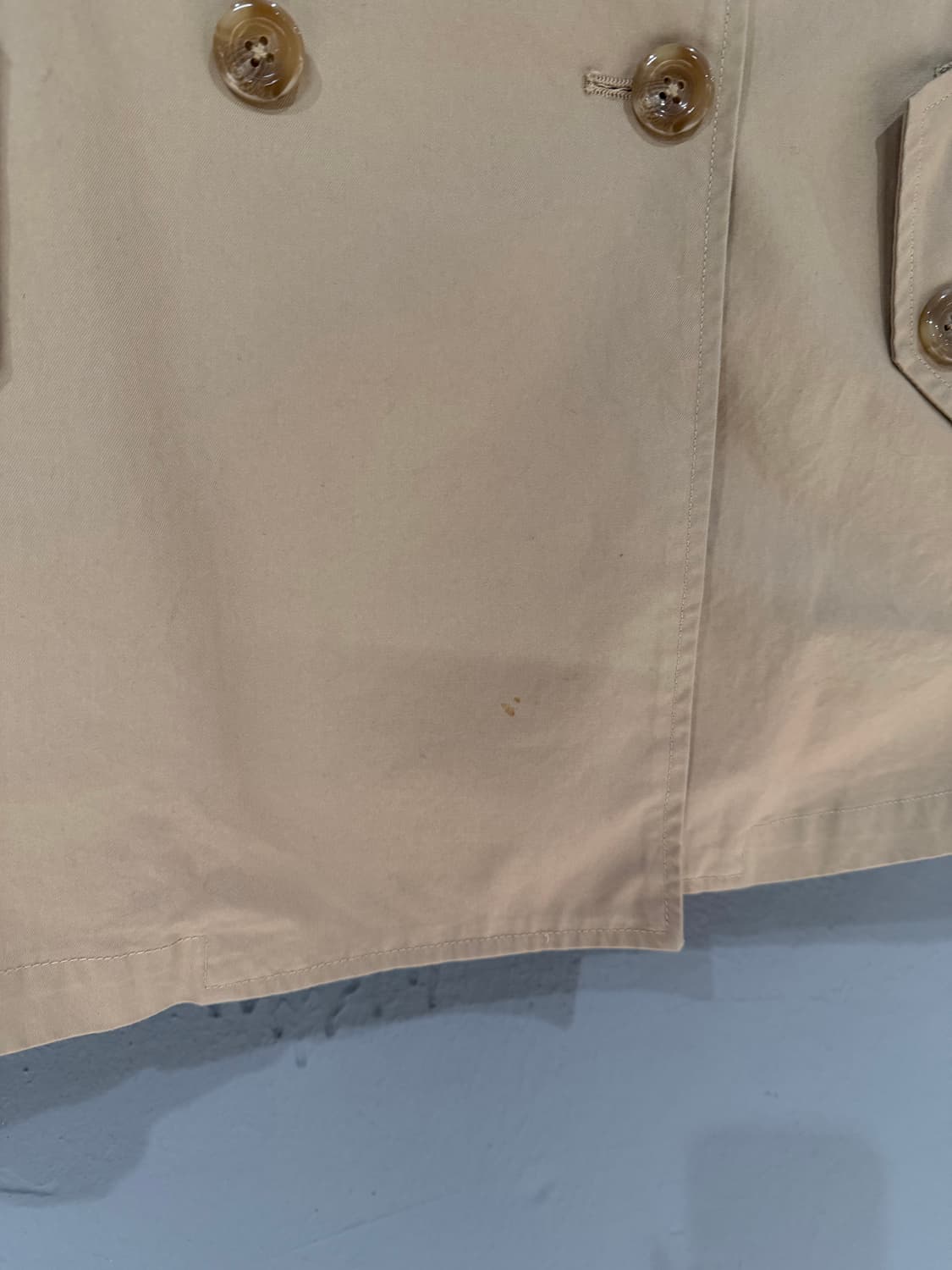 wide collar double button jacket 상품이미지7