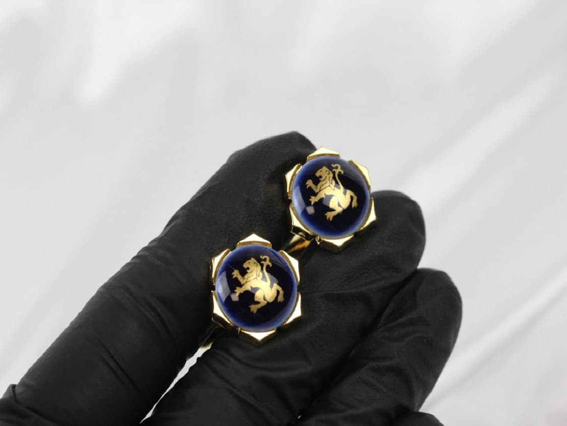 로얄코펜하겐 A등급 덴마크 도자기 남자 명품 커프스 상품이미지4