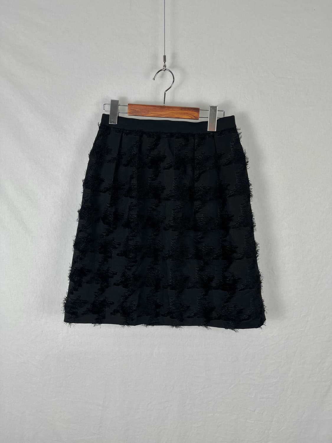 KUMIKYOKU 부클 미디 스커트  상품이미지3