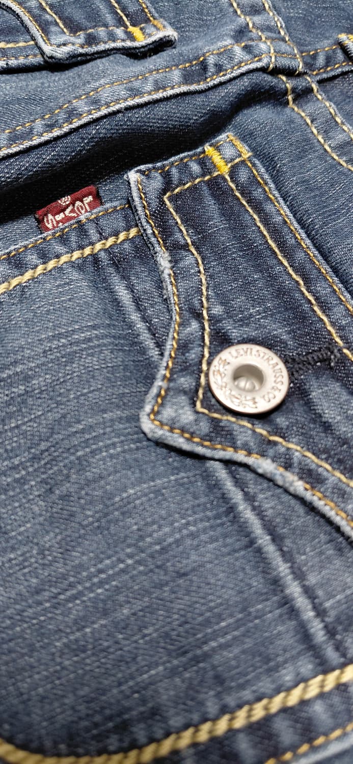 [W26] 리바이스 데미 커브 스키니 - 유니크 민트탭 & 플랩 포켓 상품이미지9