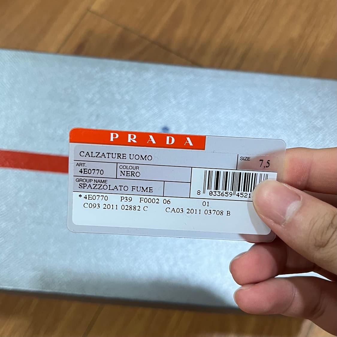 Prada Sports Derby Shoes 상품이미지9