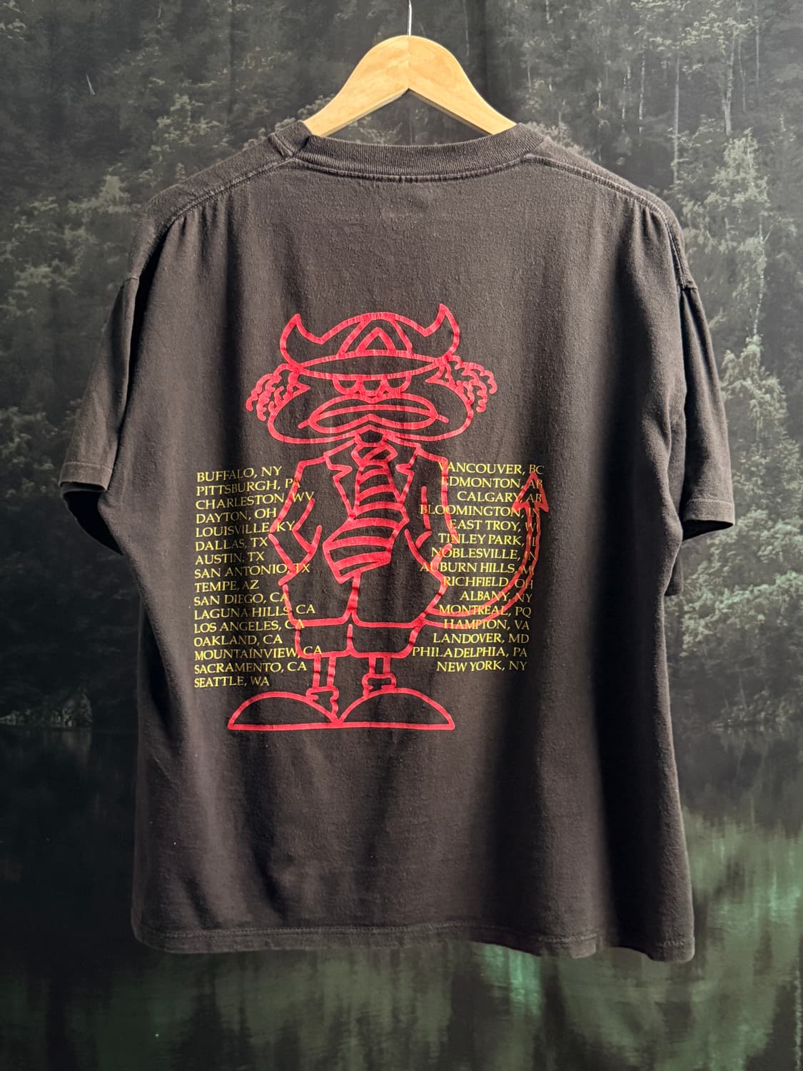 (XL) 90s AC/DC Razors Edge 투어 밴드티 상품이미지2