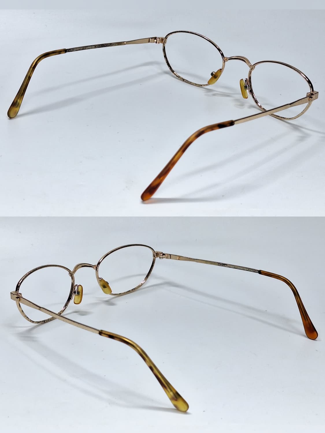 90s 일본 빈티지 안경테 133mm 아메카지 올드머니 스트릿 유니크  상품이미지6