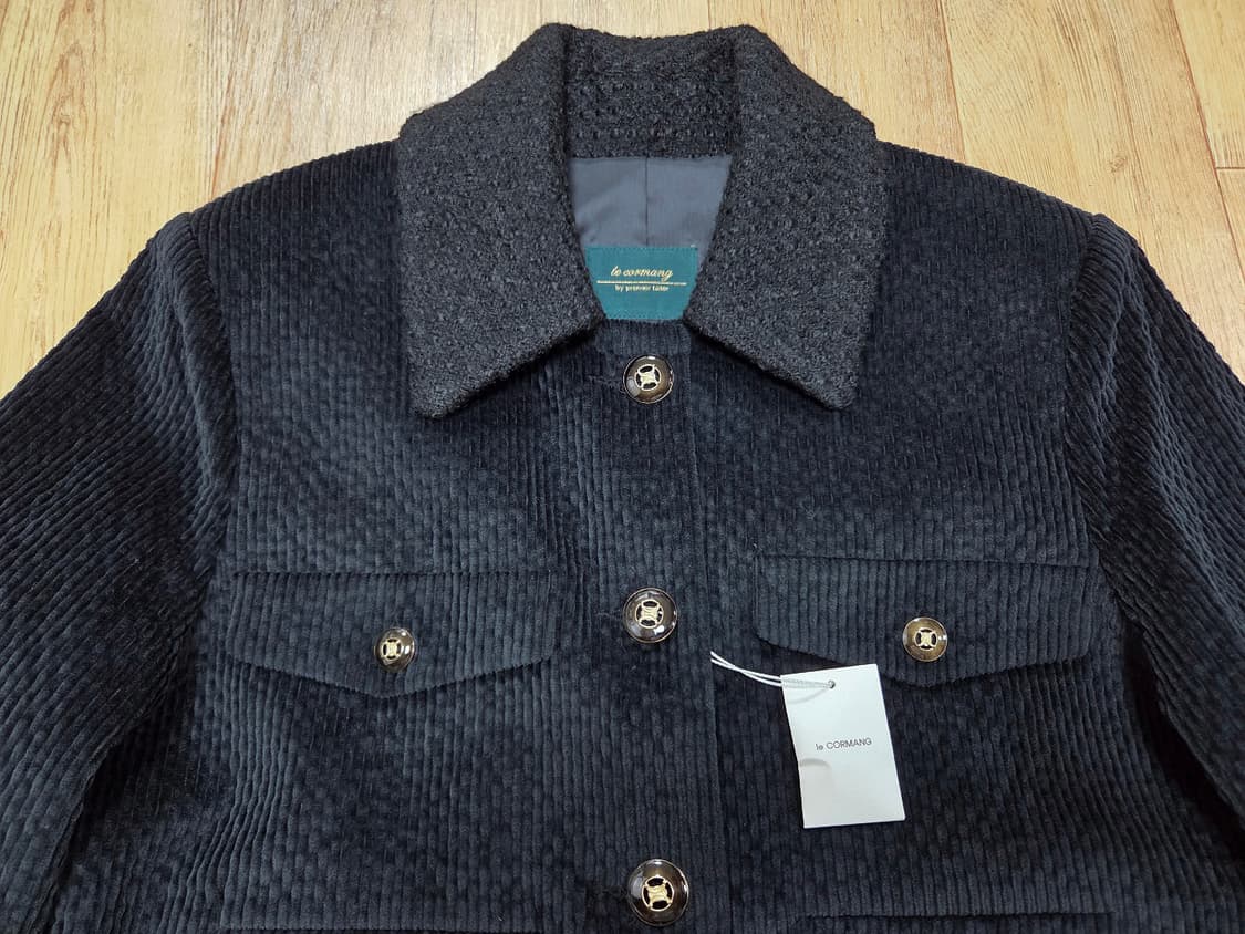 르꼬르망(le cormang) 코듀로이 자켓 66-77 새상품 상품이미지4