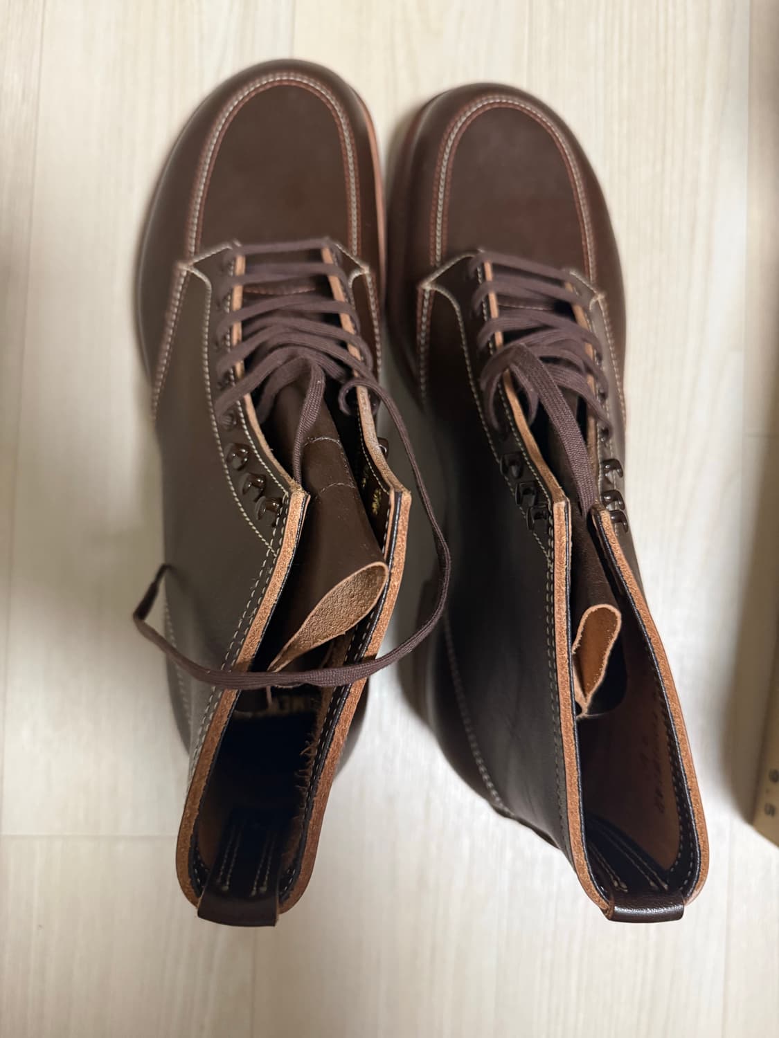 타임원클로딩 엣라코 부츠 브라운 9.5사이즈 상품이미지1