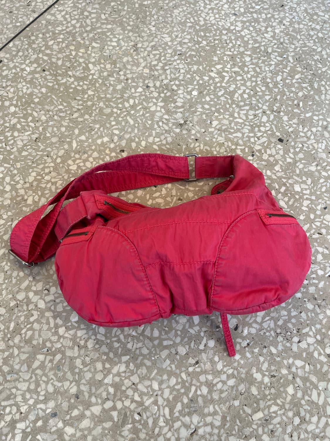 Diesel Nylon Body Bag (Hot Pink) 상품이미지4