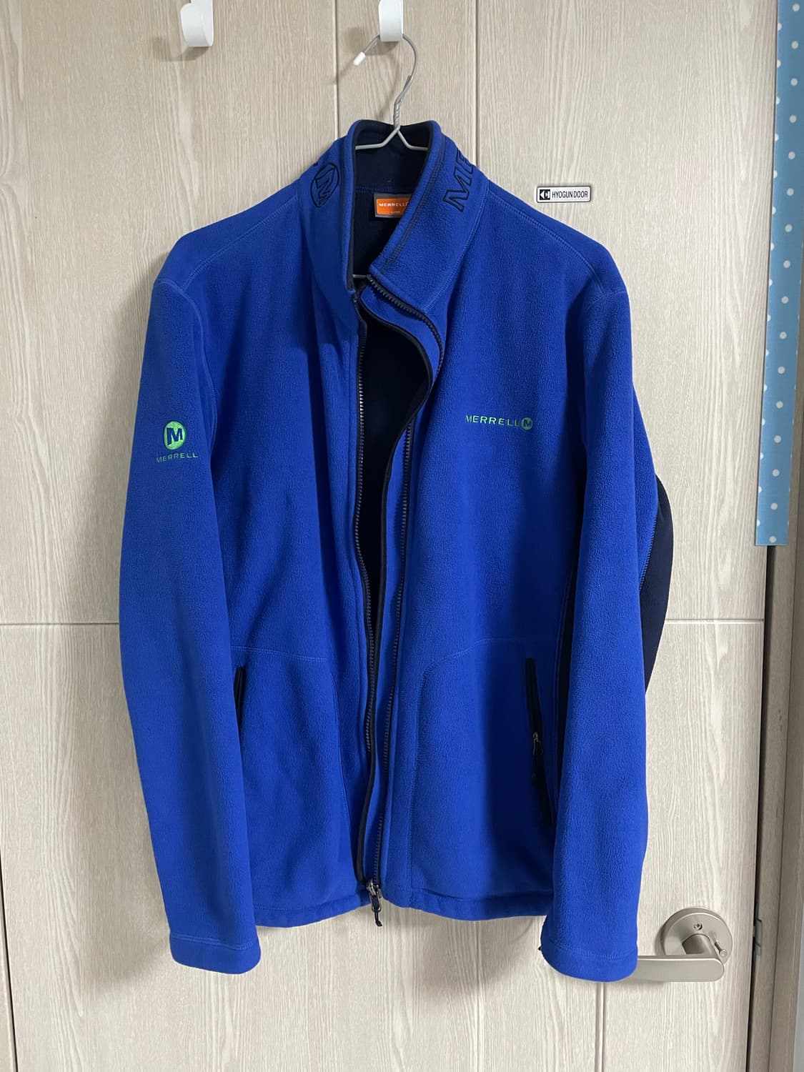 [L]머렐 블루 플리스 후리스 자켓 상품이미지1
