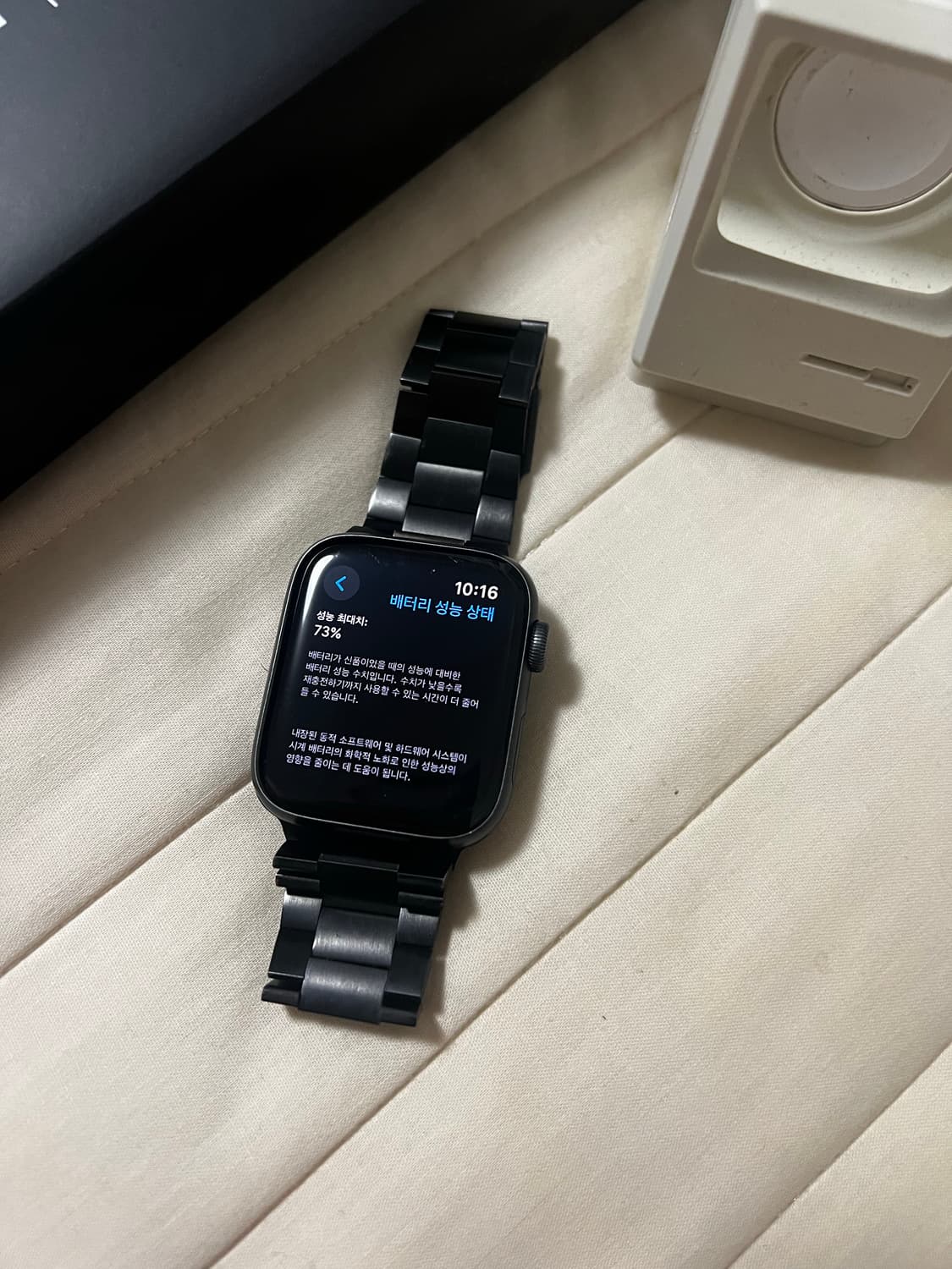 애플워치 SE 44mm 풀박스(+스트랩) 상품이미지3