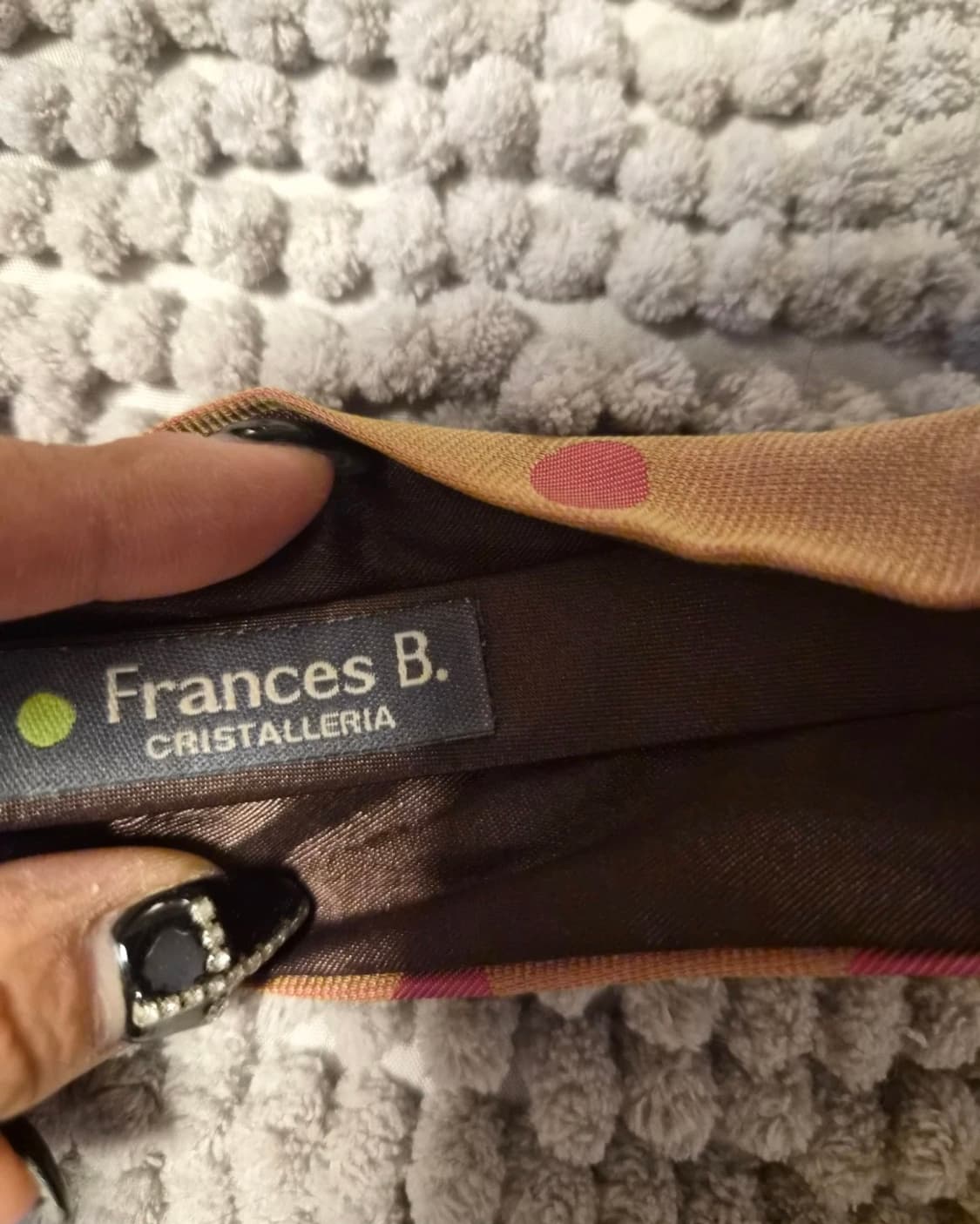 Frances B. 브랜드의  실크 헤어밴드 상품이미지2