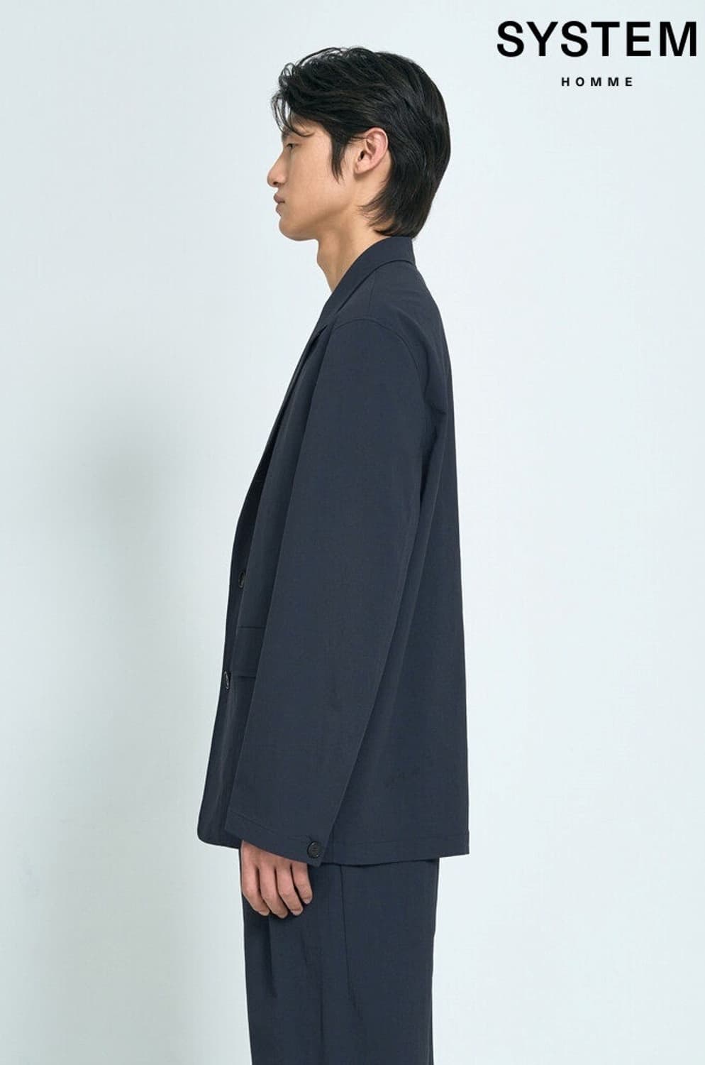 25SS 시스템옴므 크링클스트레치 셋업 세트 한섬 상품이미지2