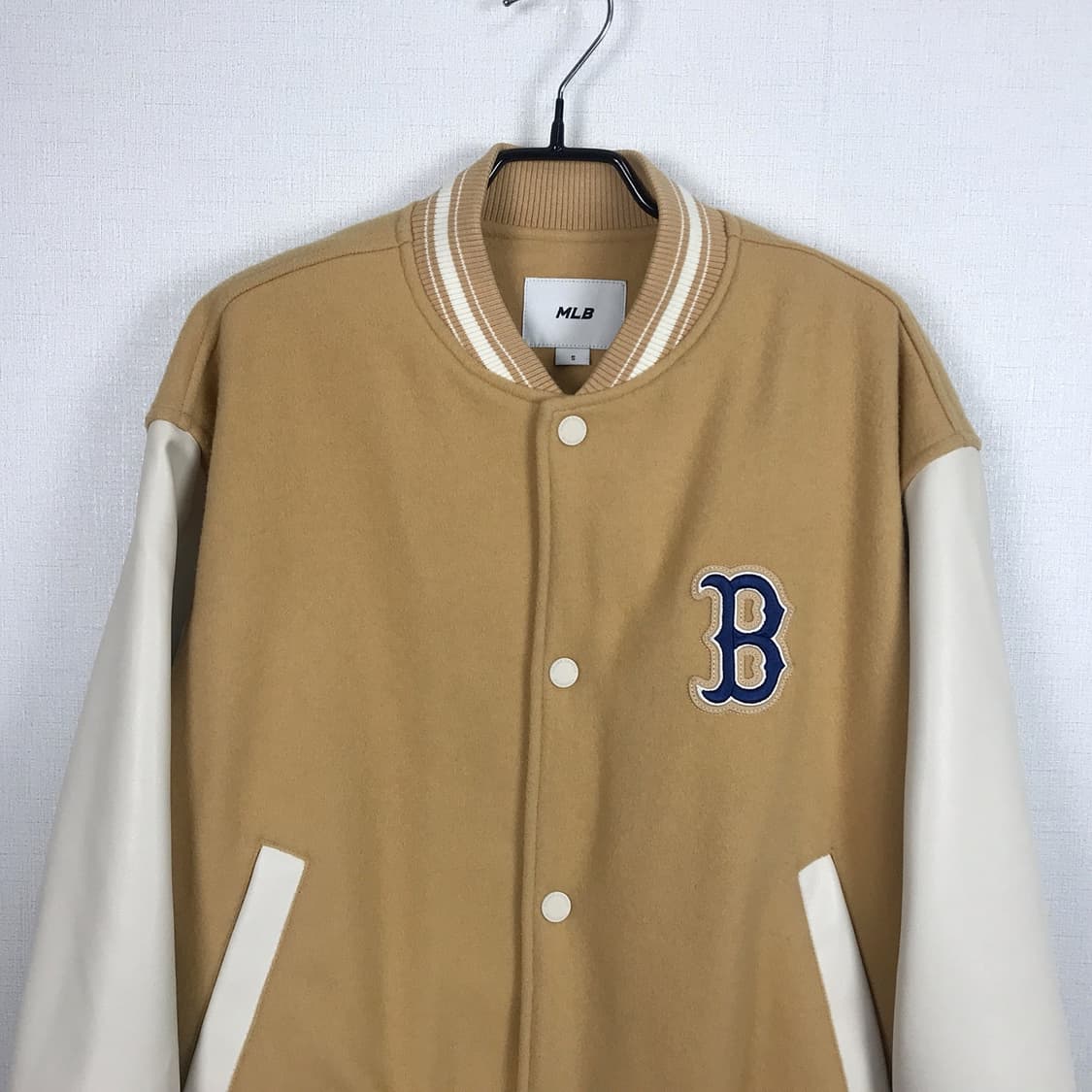 MLB 엠엘비 베이직 울 바시티자켓 S 상품이미지2