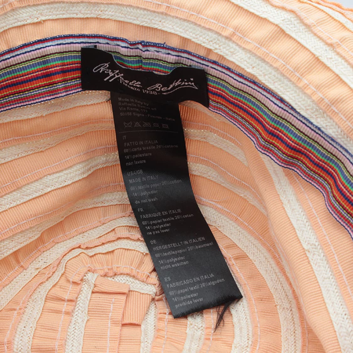 라파엘로 베티니 피치 레이어 버킷햇 모자 상품이미지4