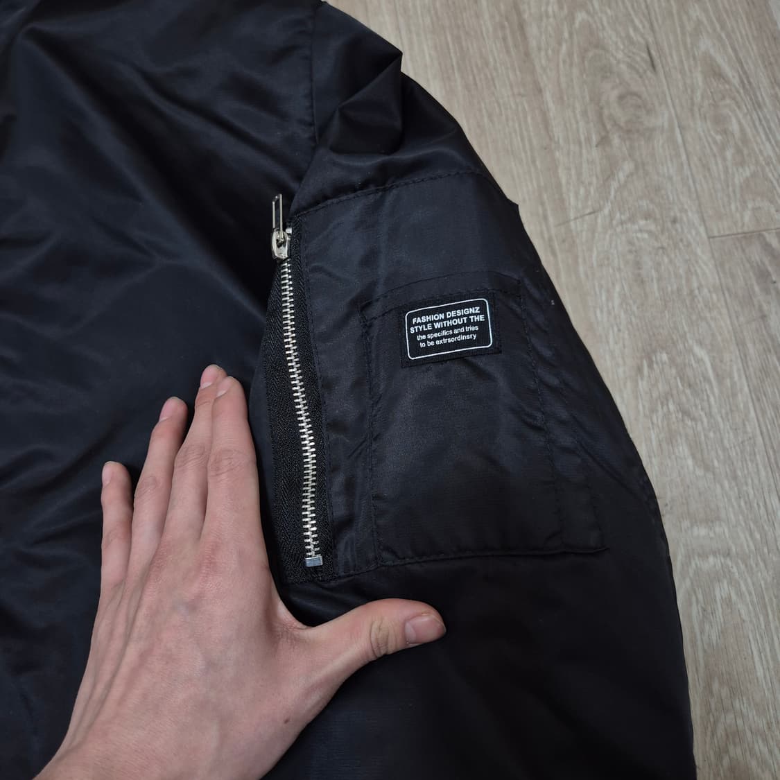 ULIA 유리아 사이드포켓 MA-1 항공점퍼 봄버자켓 XL(105) 상품이미지4