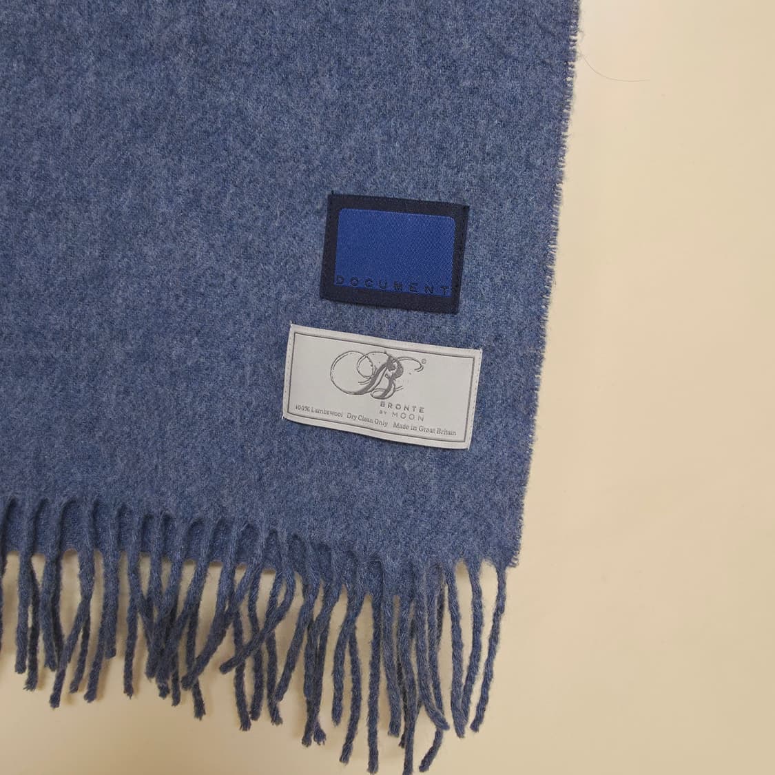 [OS] 도큐먼트 잉글리쉬 울 머플러 상품이미지2