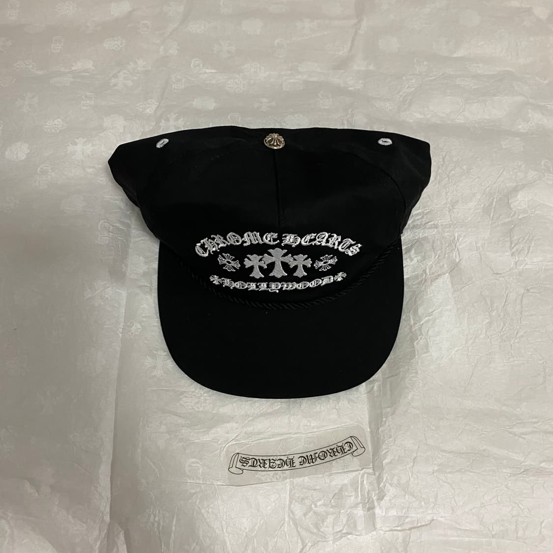 [Free] 크롬하츠 가스스테이션 모자 캡 블랙 상품이미지2