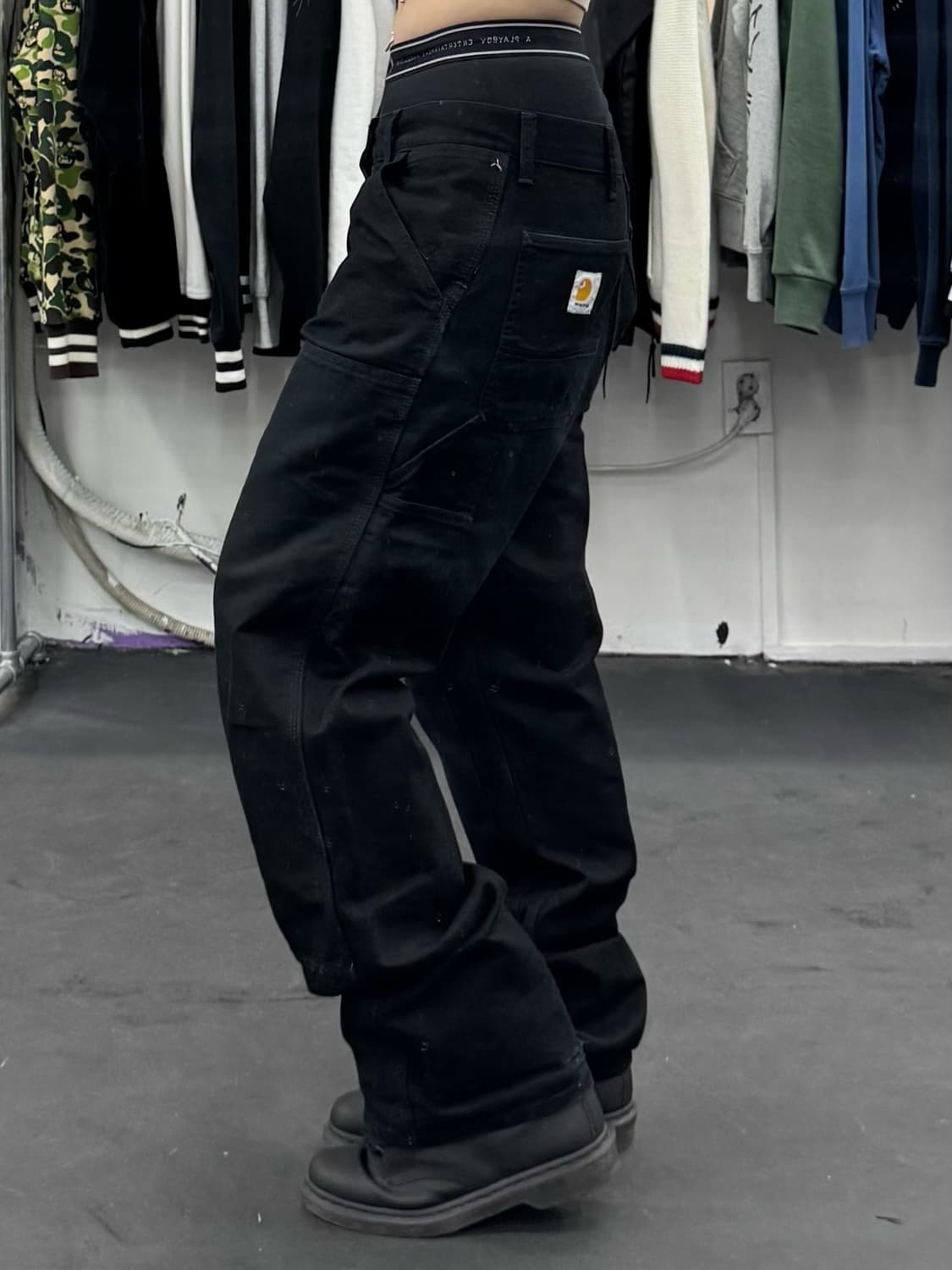 칼하트 Wip 더블니 카펜터팬츠 상품이미지2