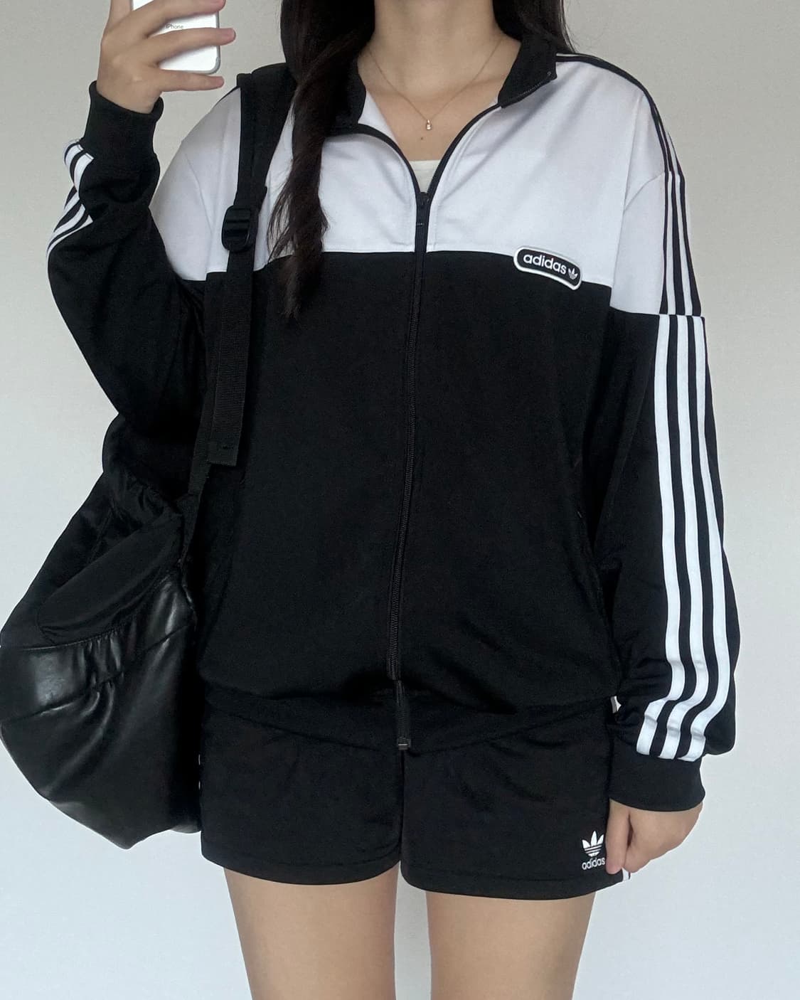 아디다스 오레오 블랙&화이트 스플릿 파이어버드 져지 상품이미지5