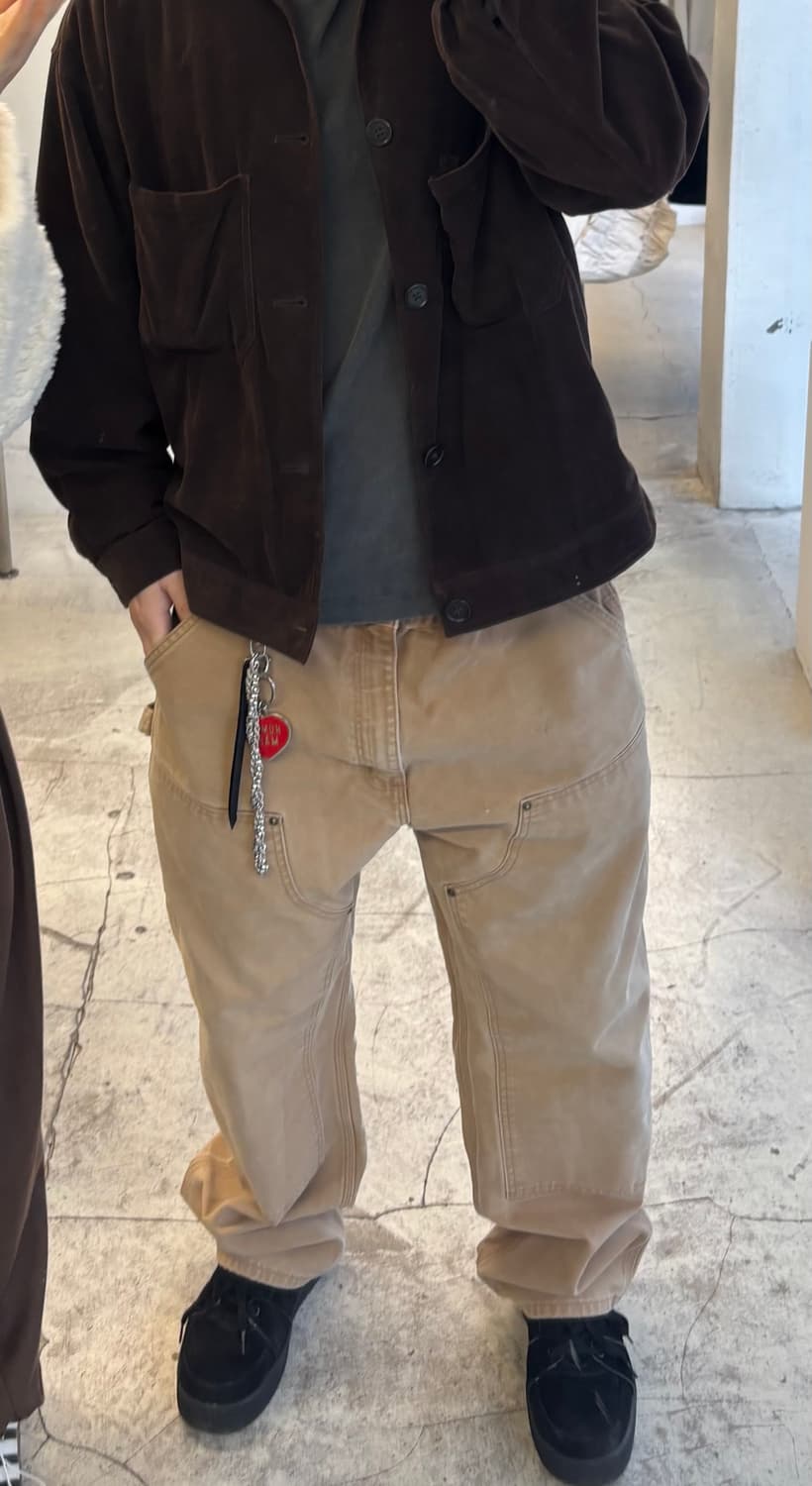 칼하트 더블니 던가리 핏 38X32 멕시코 상품이미지7