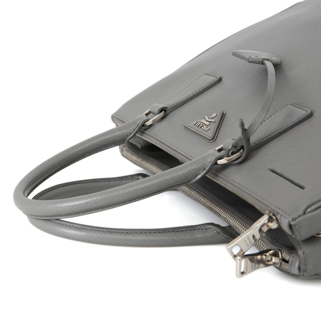 프라다 갤러리아백 사피아노 럭스 토트백 그레이 BN2274 상품이미지9