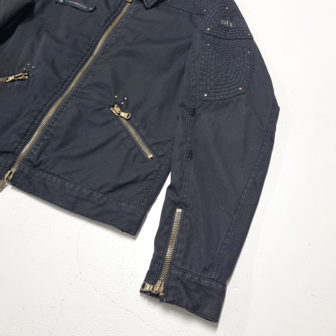 291295 HOMME 코튼 라이더자켓 - M 상품이미지5