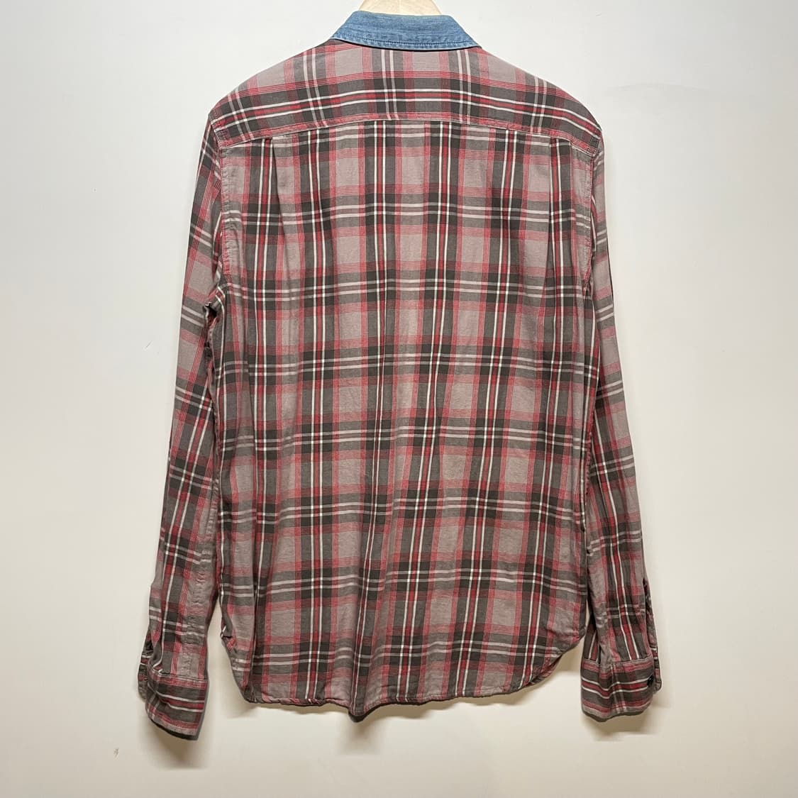 데님앤서플라이 데님 포인트 체크 셔츠 상품이미지3