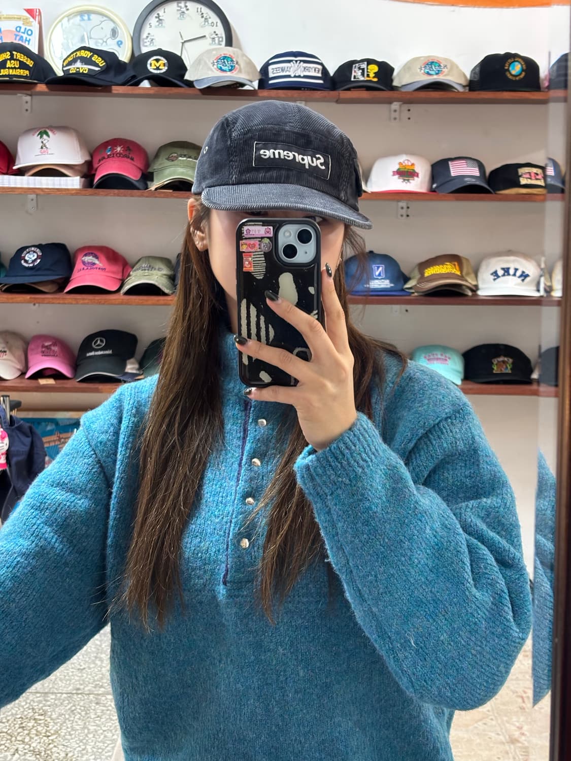 슈프림 코듀로이 빈티지 햇 상품이미지1