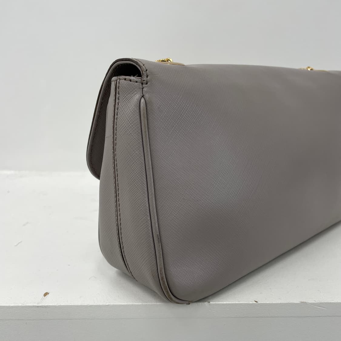 페라가모 더블 간치니 라벤더 골드 체인 숄더백 가방 상품이미지4