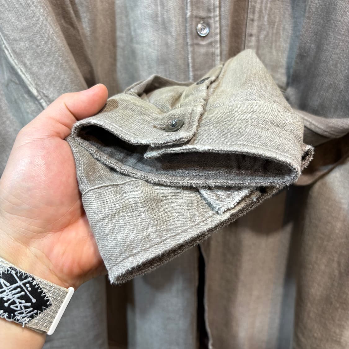 [L] ANSELLM 안셀름 빈티지 워싱 셔츠 상품이미지2