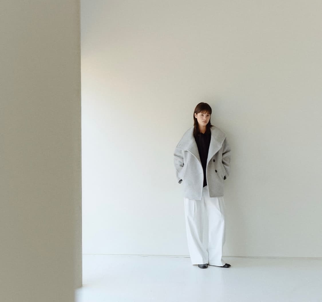 이아 HAYES HALF COAT M size 판매 상품이미지4