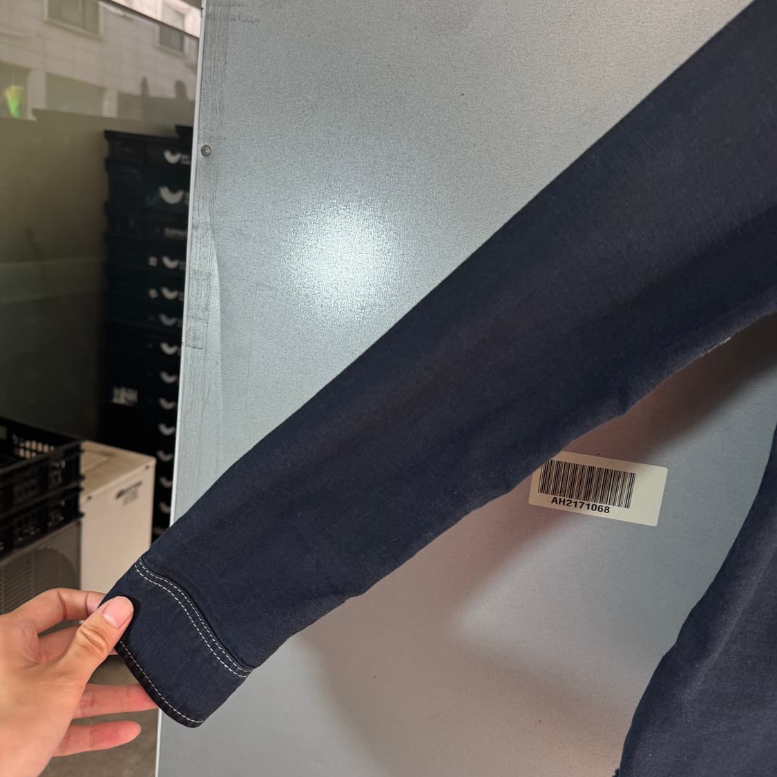 할리데이비슨 스터드 데님 포켓 셔츠 상품이미지5