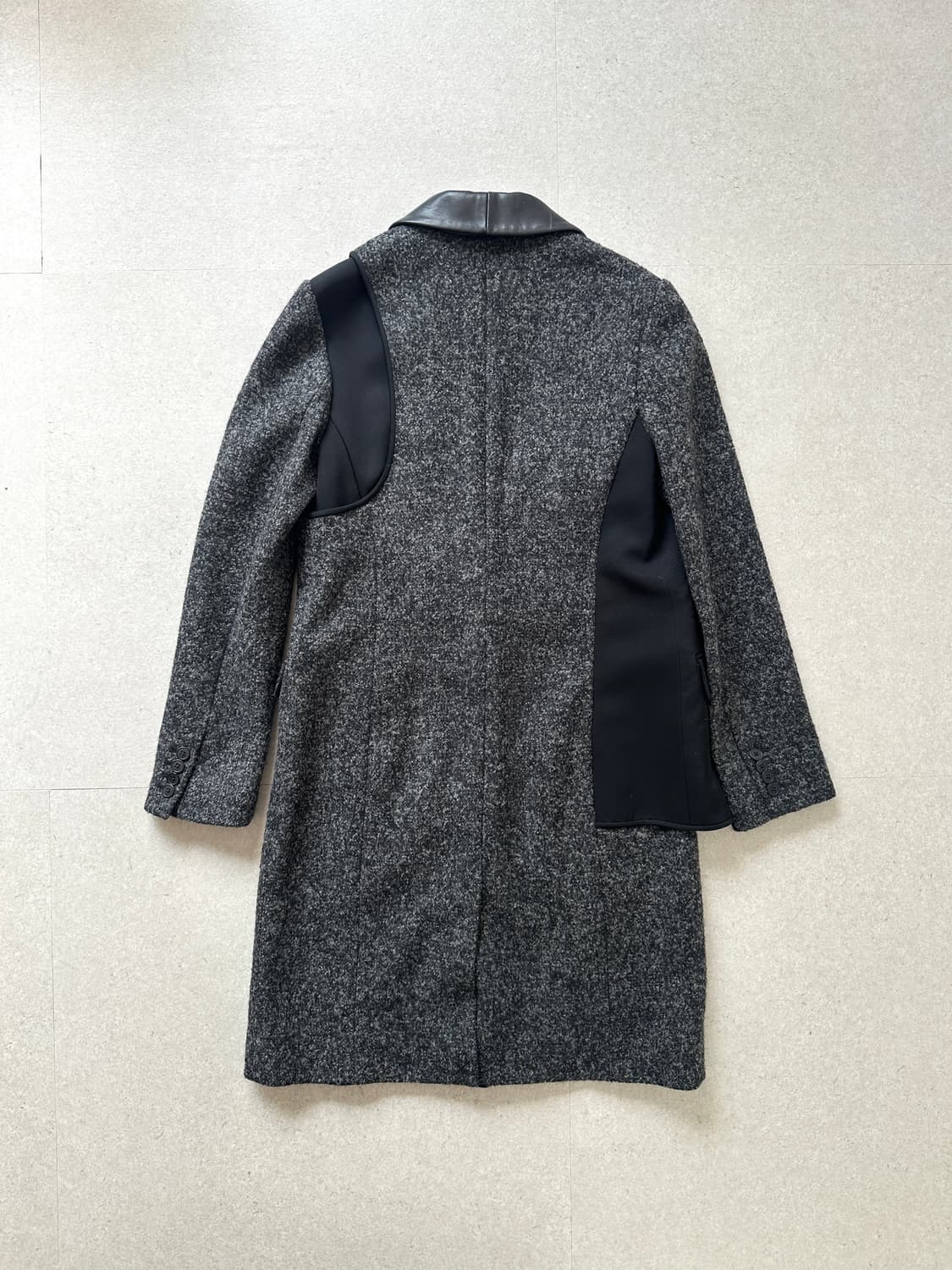 알렉산더왕 레이어드 블레이저 레더 코트 상품이미지4