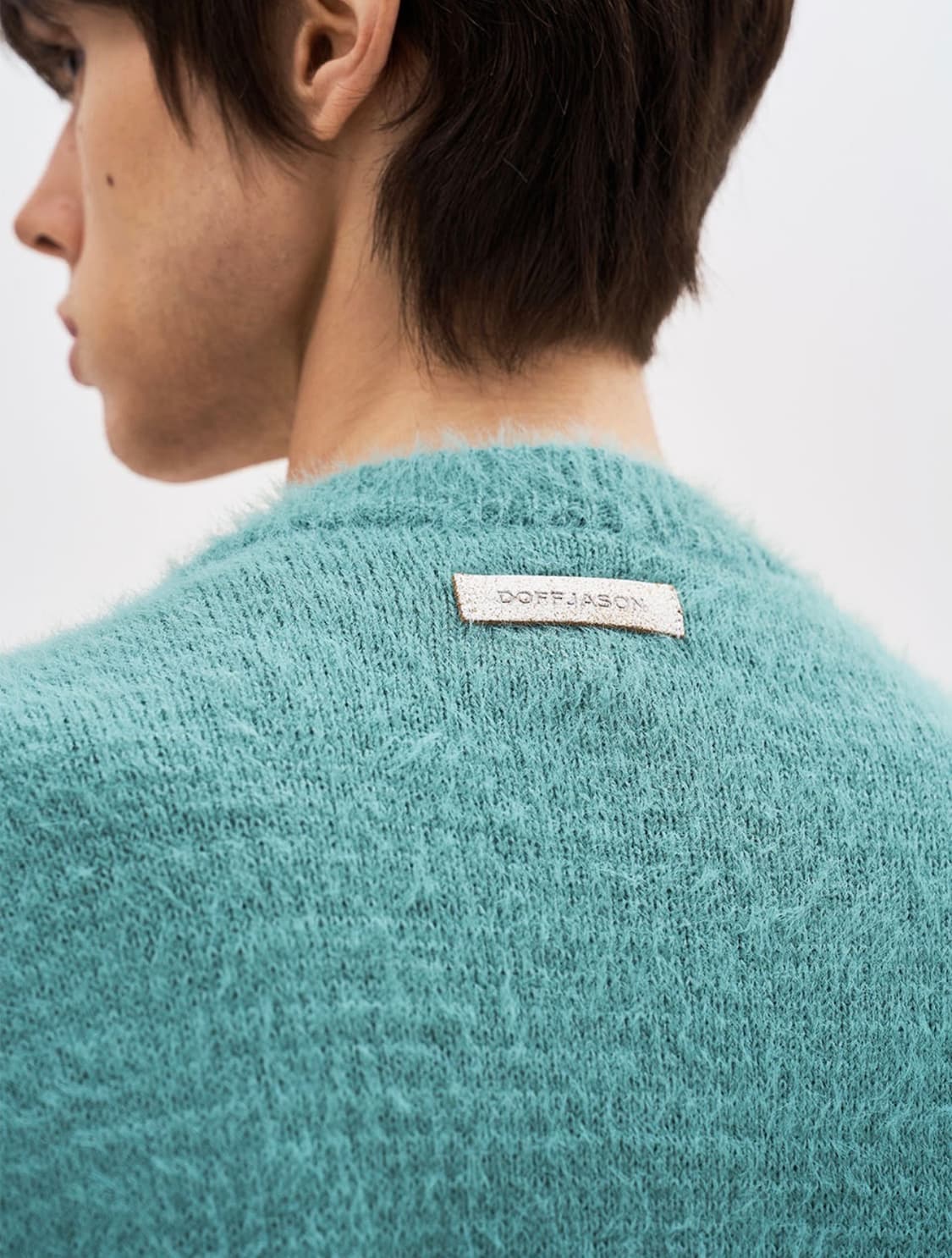 도프제이슨 노마드 헤어리 가디건 MINT 상품이미지3