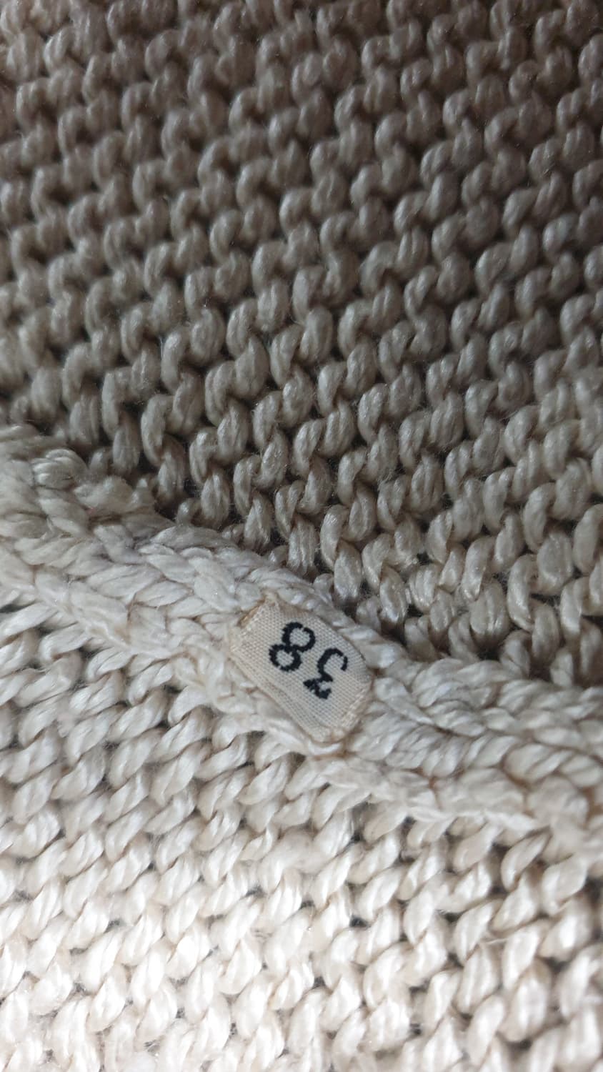 이태리 Krizia Maglia 실크 니트 가디건 아이보리 38 상품이미지7