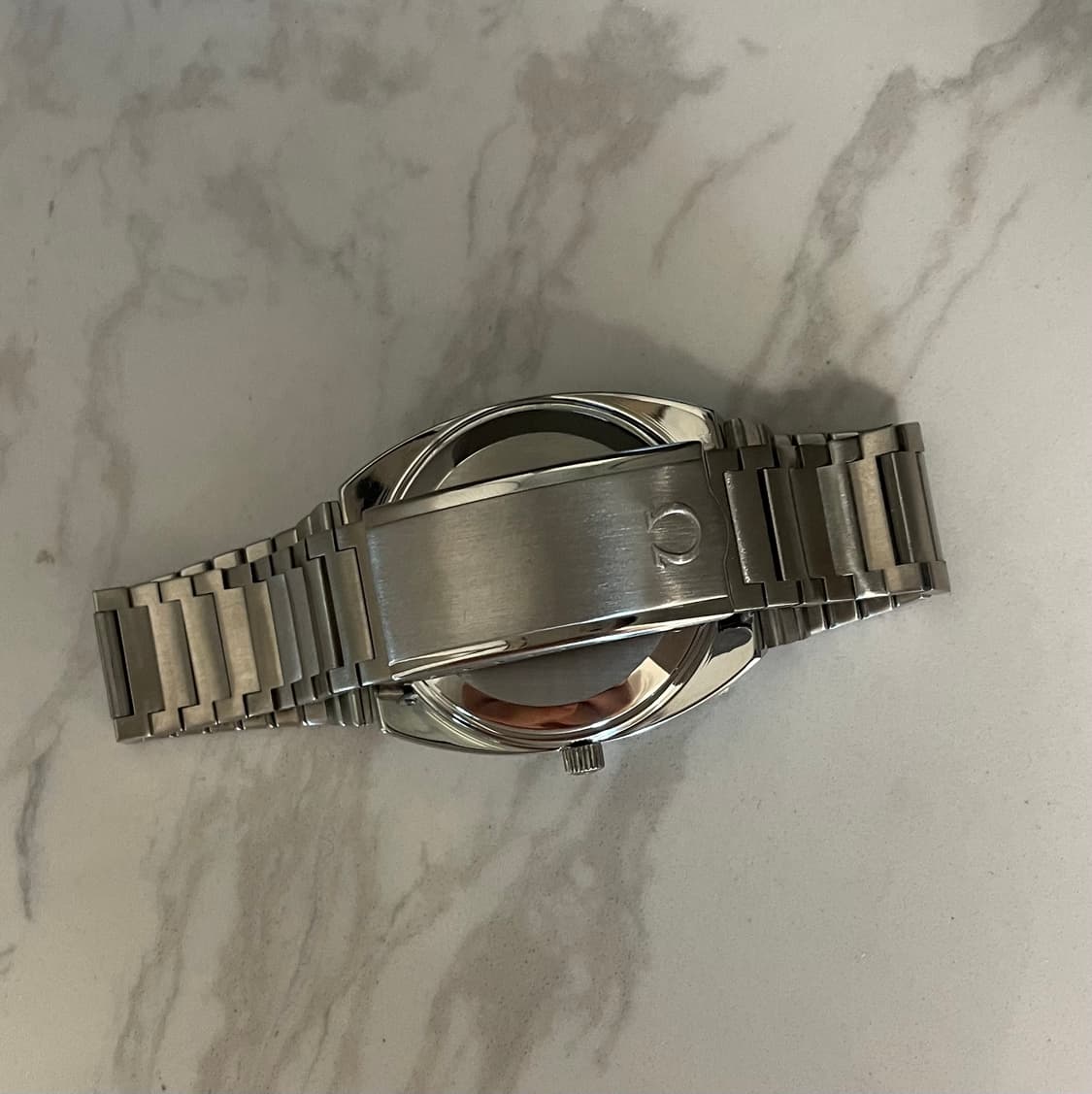 오메가 씨마스터 테레비 올리브그린 데이데이트 오토매틱 빈티지 시계 상품이미지6