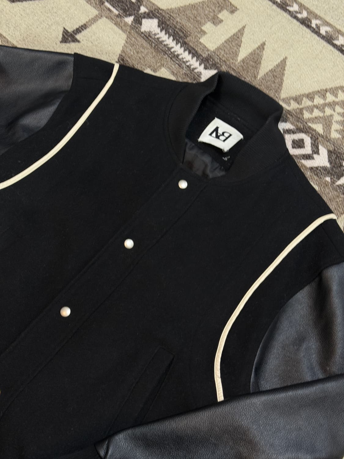 라벨 아카이브 바시티 자켓 상품이미지5