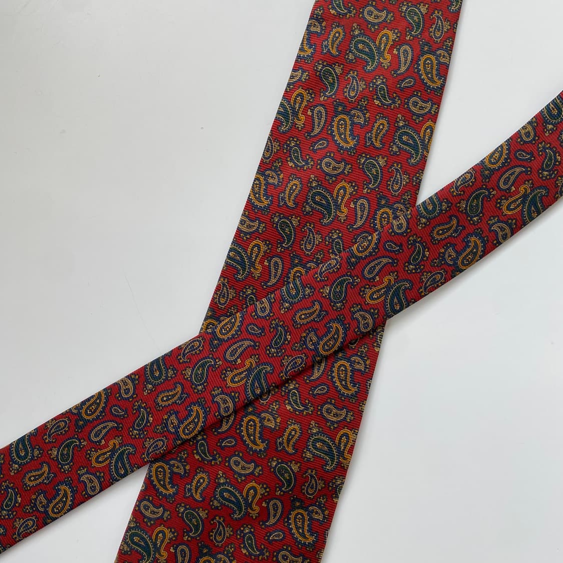 브룩스브라더스 명품 정품 페이즐리 넥타이 상품이미지4