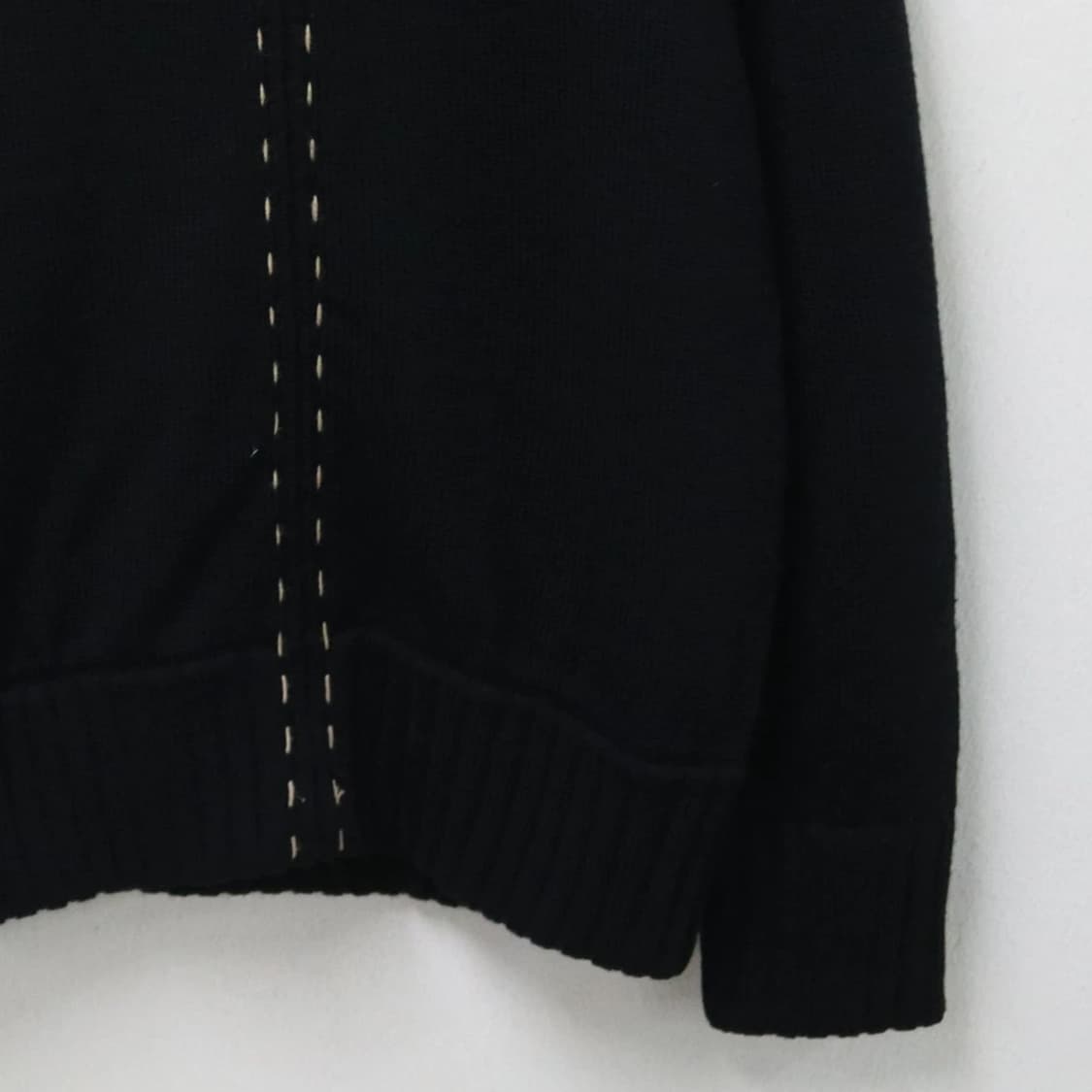 버버리 런던 울 스티치 하이넥  니트집업 63339 상품이미지4