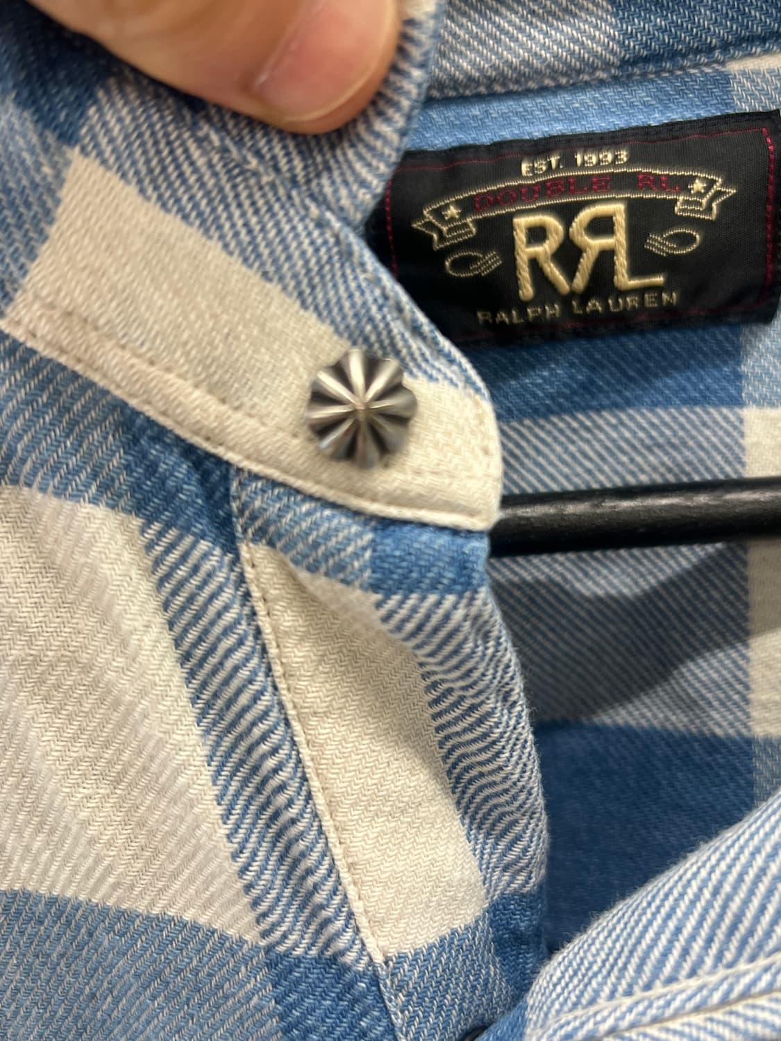 (M) RRL 더블알엘 웨스턴 셔츠 상품이미지5