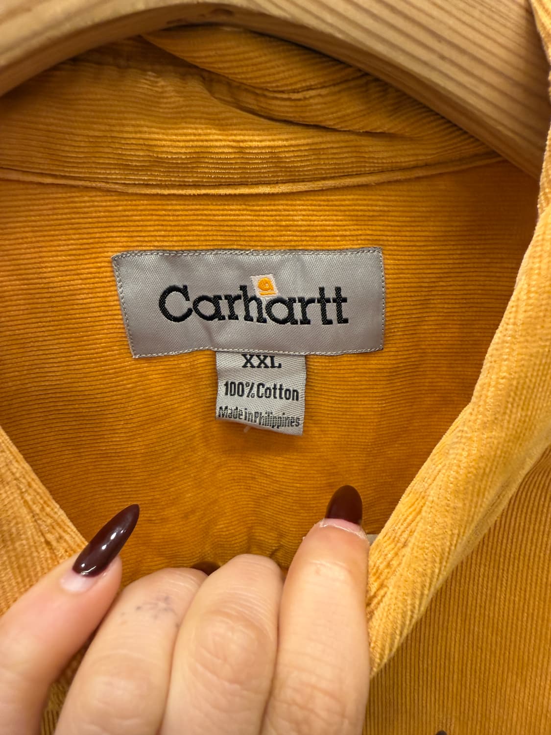 칼하트 코듀로이 포켓 셔츠 U1642 상품이미지5