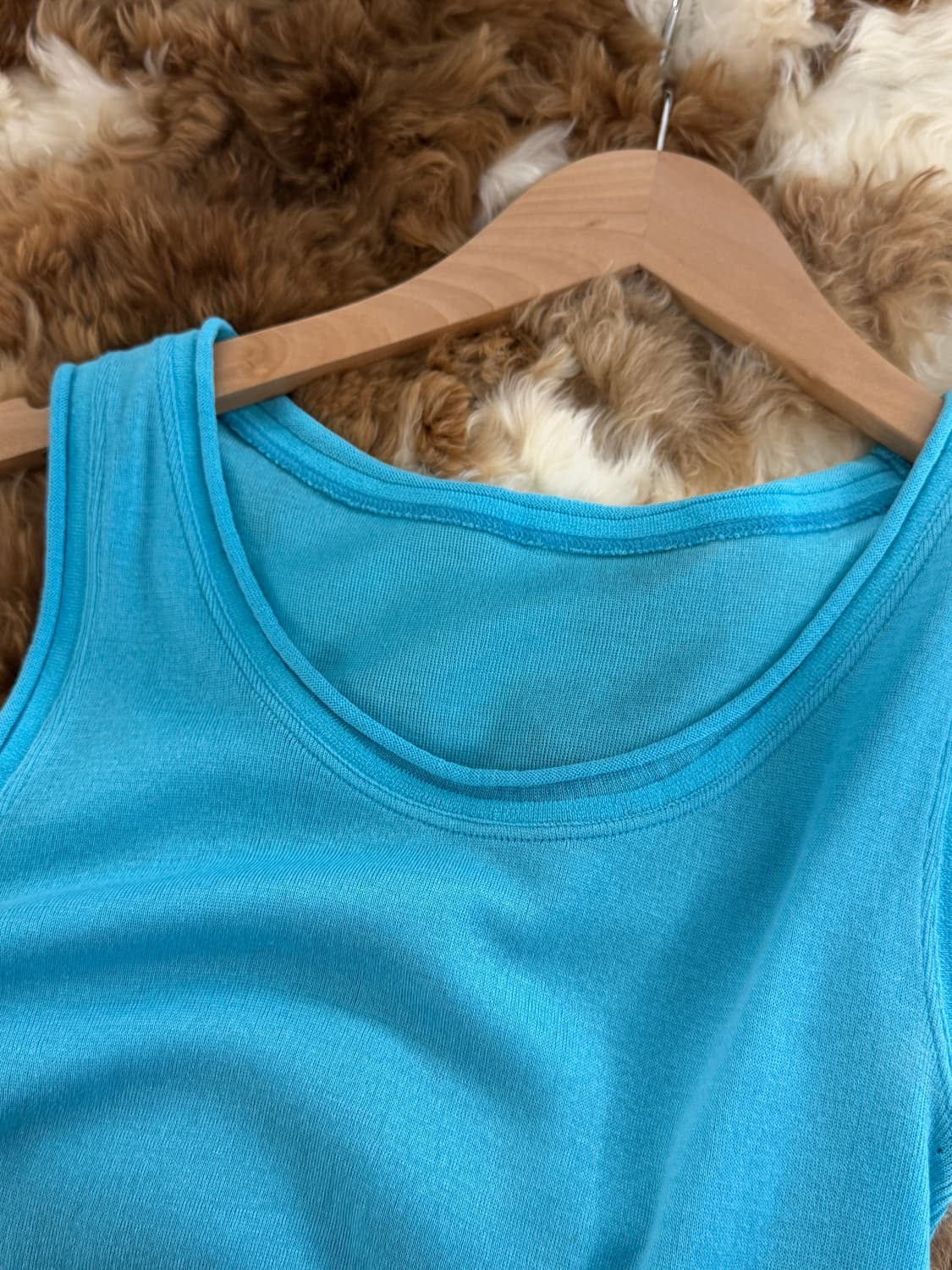 Turquoise sleeveless  상품이미지2