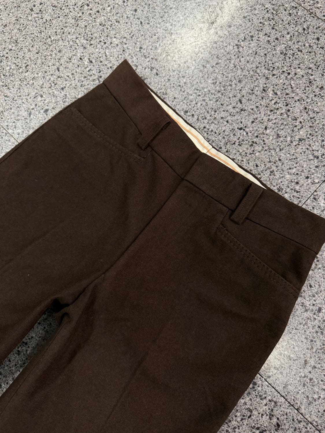 90s classic brown trousers 상품이미지2