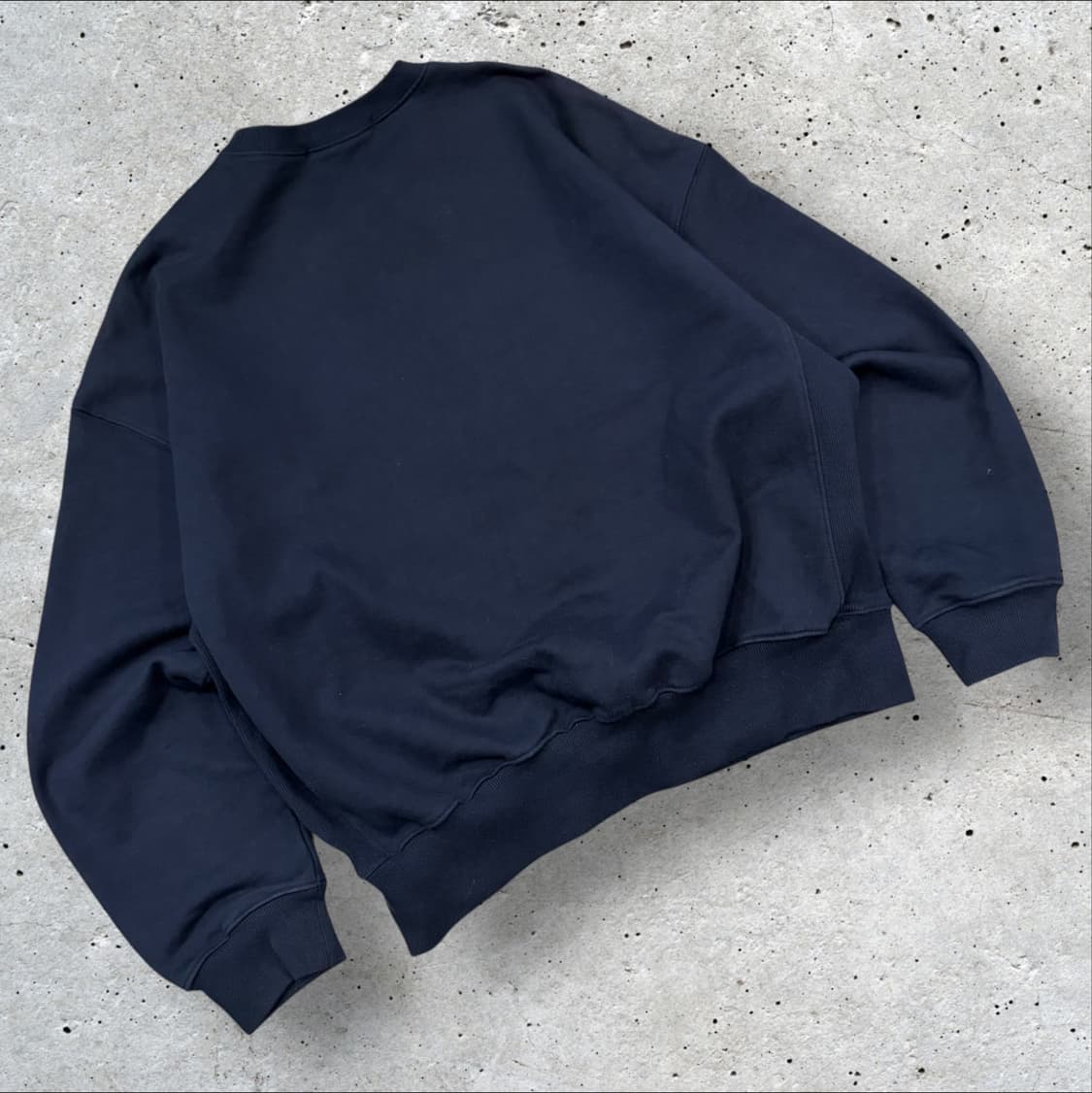 마르디 메크르디 플라워 맨투맨 네이비 핑크 C291 상품이미지2