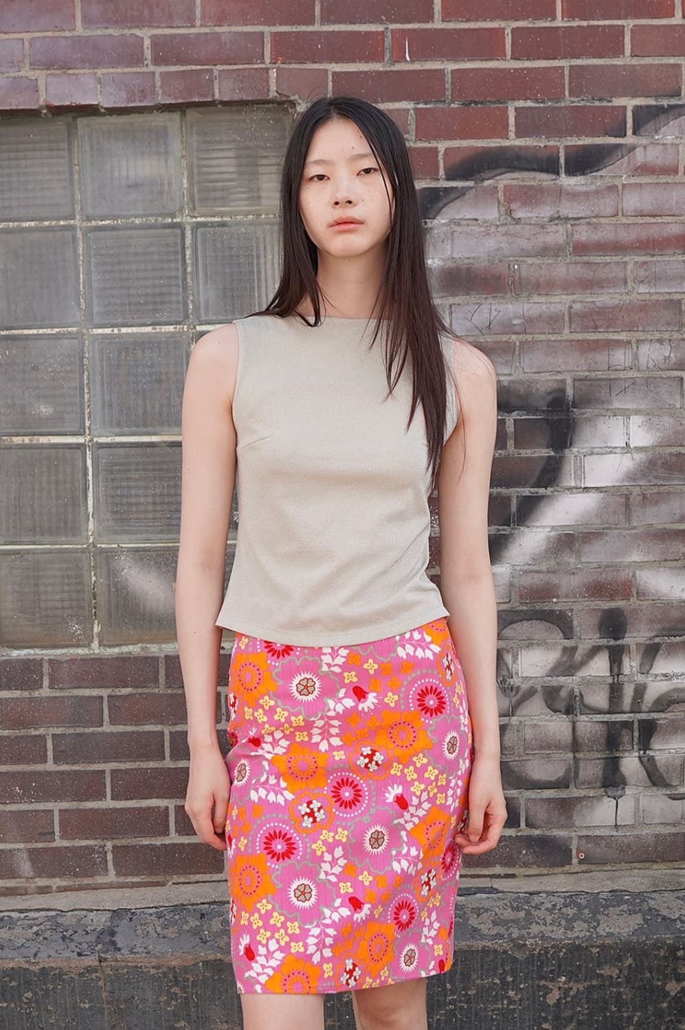 누아누 nuuanu 알로하 스커트 핑크 3 상품이미지1