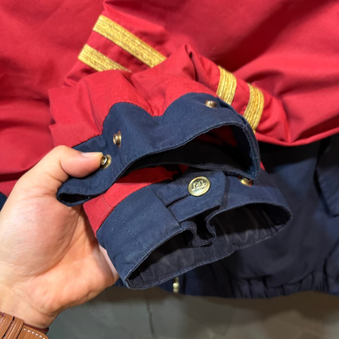 [L] POLO 폴로 랄프로렌 80‘s 빈티지 봄버 자켓 상품이미지3