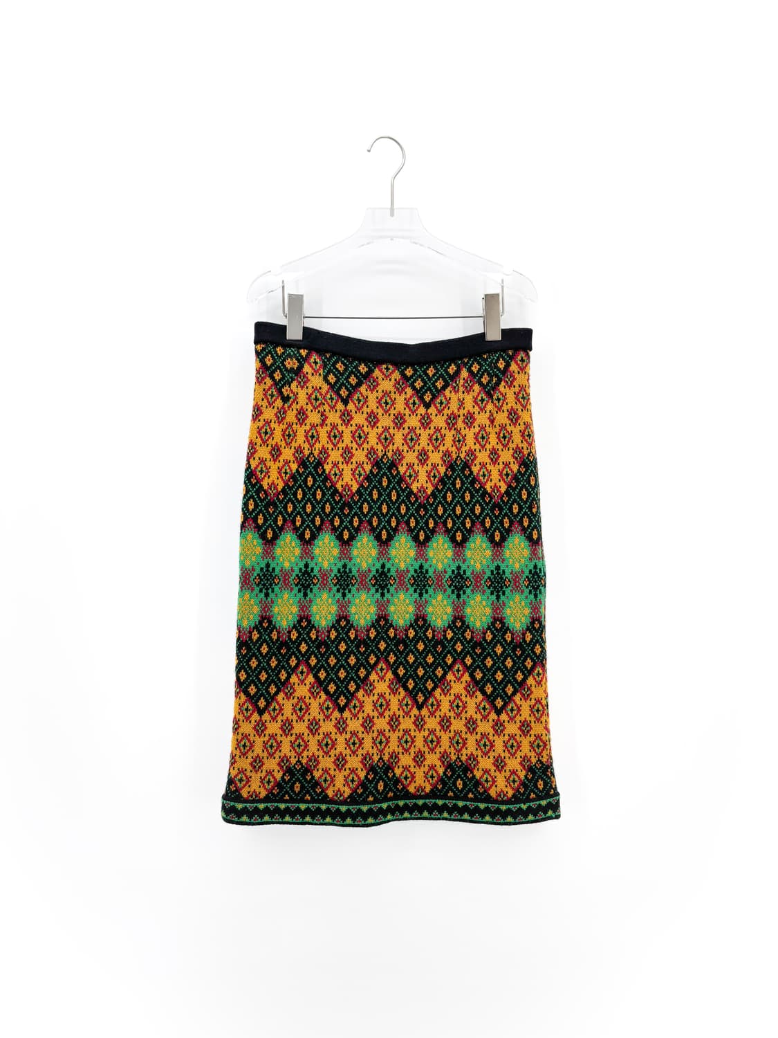  빈티지 울 니트 스커트 상품이미지1