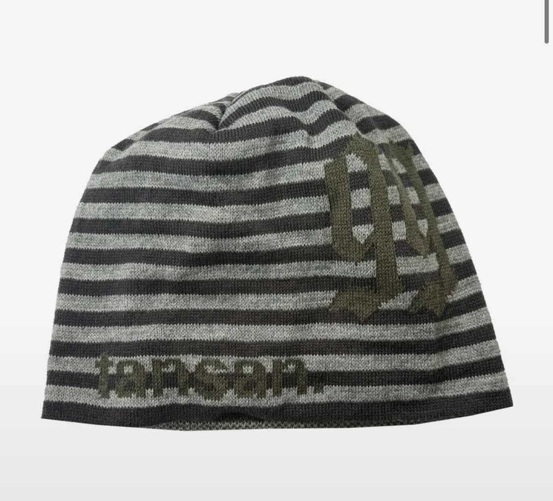 주영X탄산 99 비니 (스트라이프 그레이) 상품이미지1