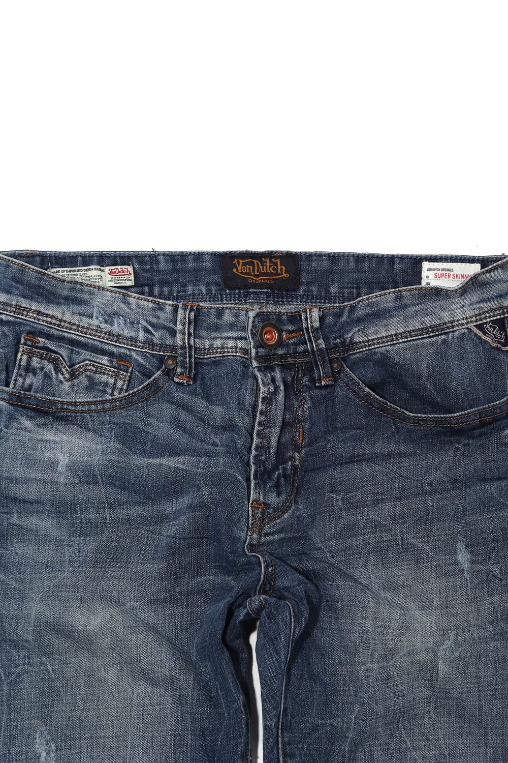 VON DUTCH 슈퍼스키니 데님 팬츠 size 29 상품이미지3